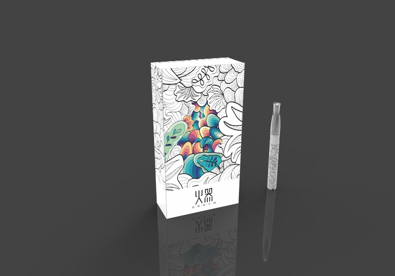 波頓集團(tuán)火器電子煙包裝設(shè)計
