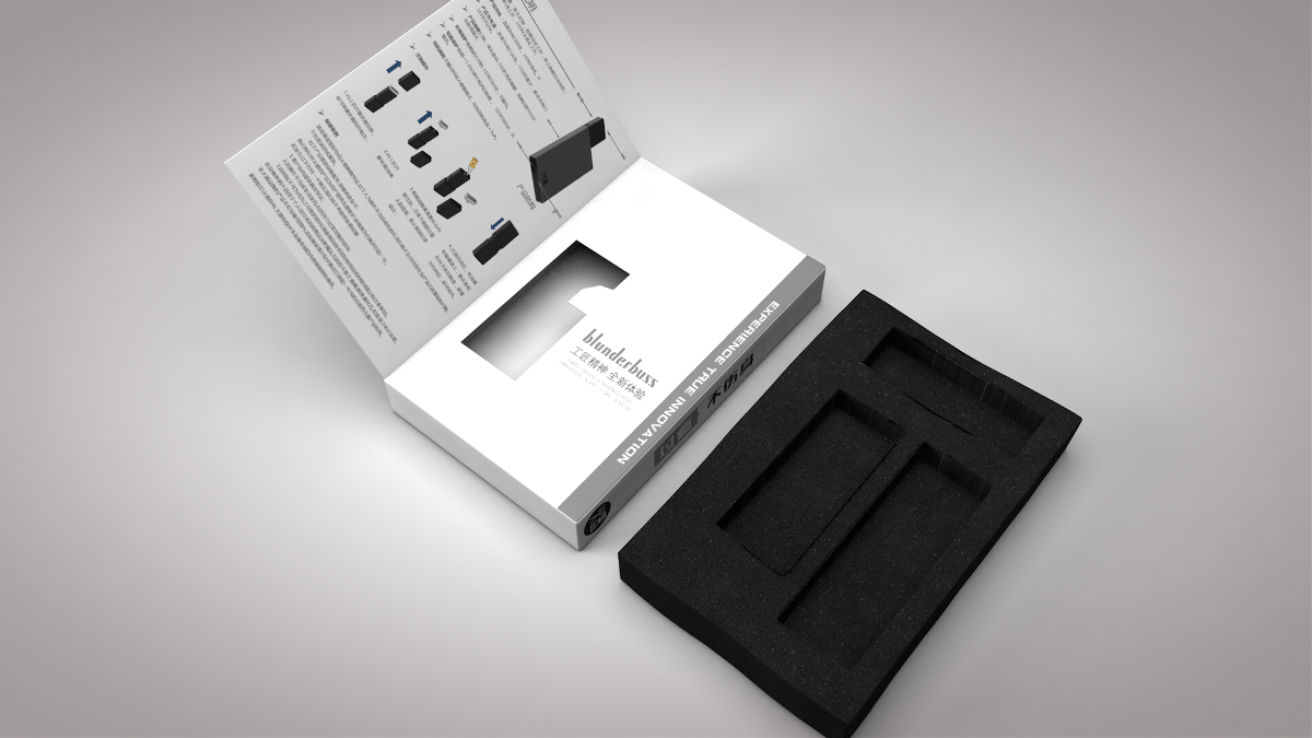 Blunderbuss火器電子煙扁煙包裝設(shè)計