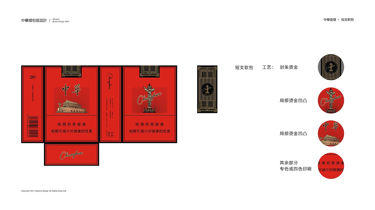 中華香煙包裝設(shè)計(jì)