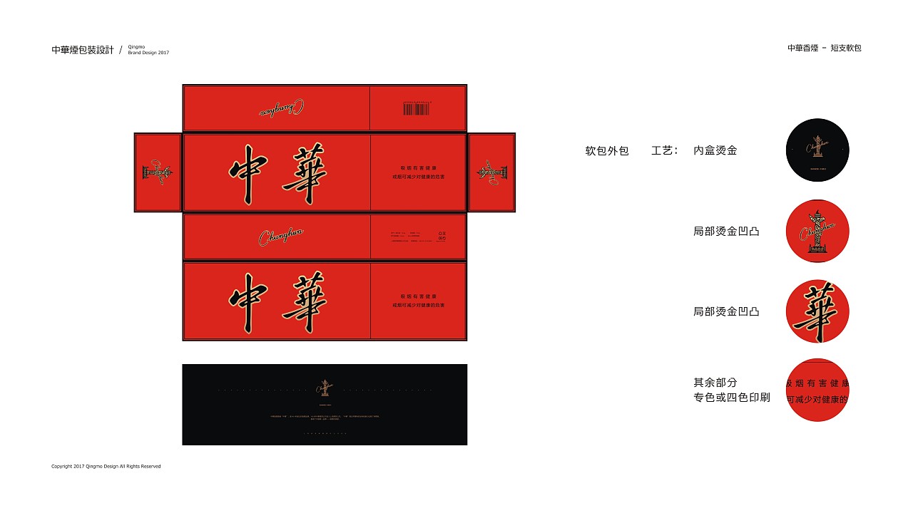 中華香煙包裝設(shè)計(jì)
